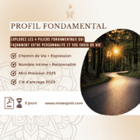 PROFIL FONDAMENTAL FORMULE DE NUMEROLOGIE DU SITE NINIE SPIRIT